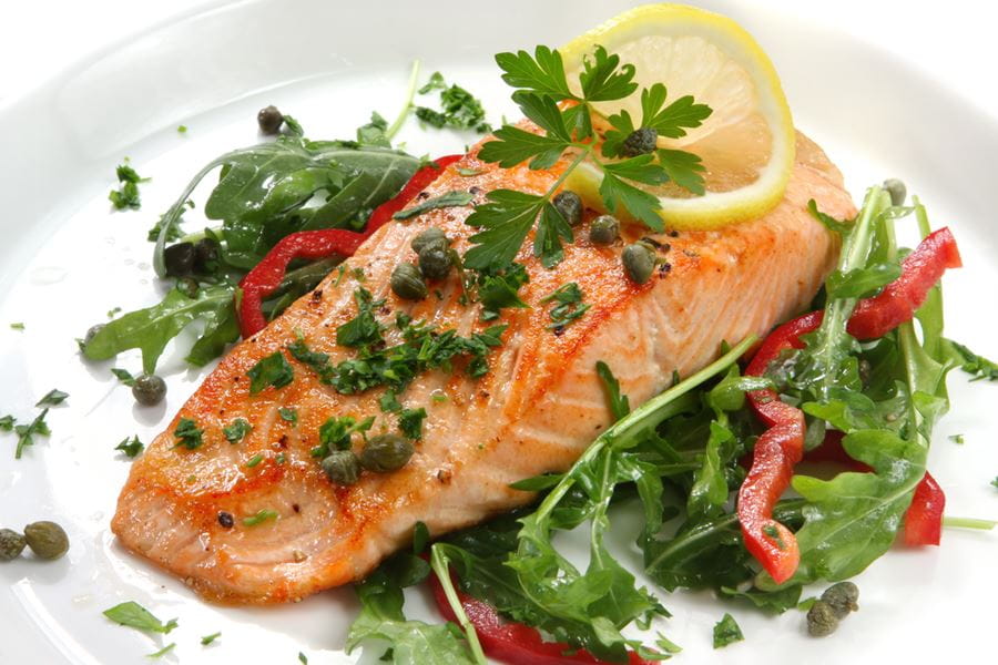 recipe image Salmon with Capers